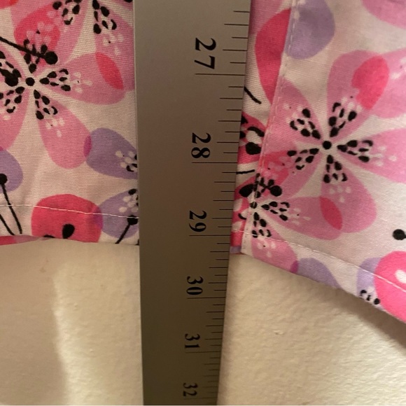 Cassandra O Scrub Top Women’s Size 4X Pink V‎ Neck GrannyCore Pull Over - Picture 3 of 6